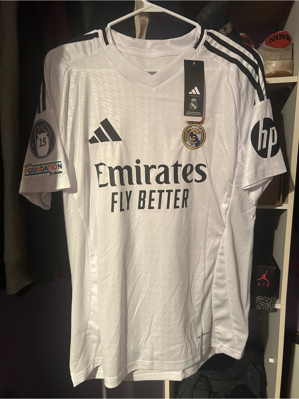 Adidas Real Madrid 24/25 home jersey